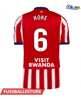 Günstige Atletico Madrid Koke #6 Heimtrikot 2026-27 Kurzarm
